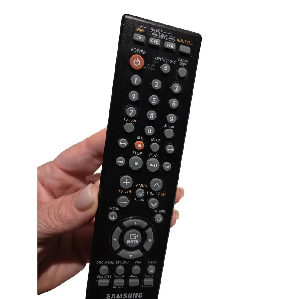 00061J Samsung DVD VCR Remote Control DVD-V9700 DVD-V9800